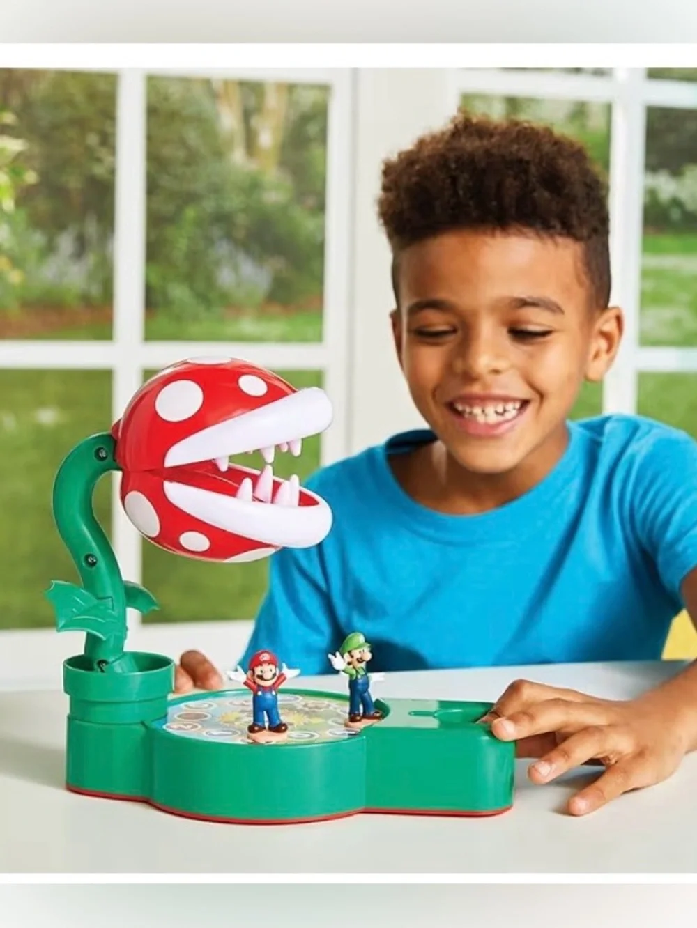 Super Mario Piranha Plant Escape Tabletop Game – Kids Family Board EPOCH GAMES